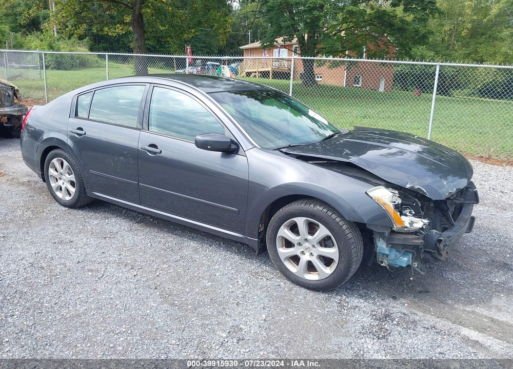 2008 NISSAN MAXIMA 3.5 SL VIN: 1N4BA41E48C816927