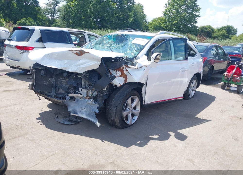 2010 LEXUS RX 350 VIN: 2T2BK1BA9AC072185