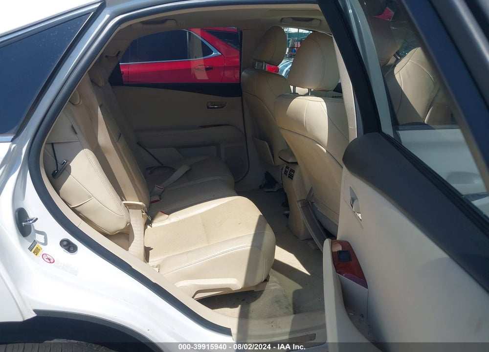 2010 LEXUS RX 350 VIN: 2T2BK1BA9AC072185