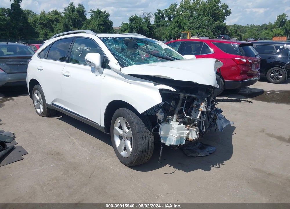 2010 LEXUS RX 350 VIN: 2T2BK1BA9AC072185