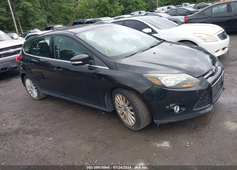 2012 FORD FOCUS TITANIUM VIN: 1FAHP3N27CL463305