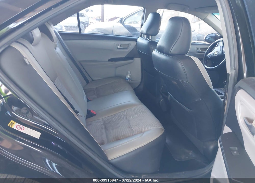 2015 TOYOTA CAMRY SE VIN: 4T1BF1FK8FU009774