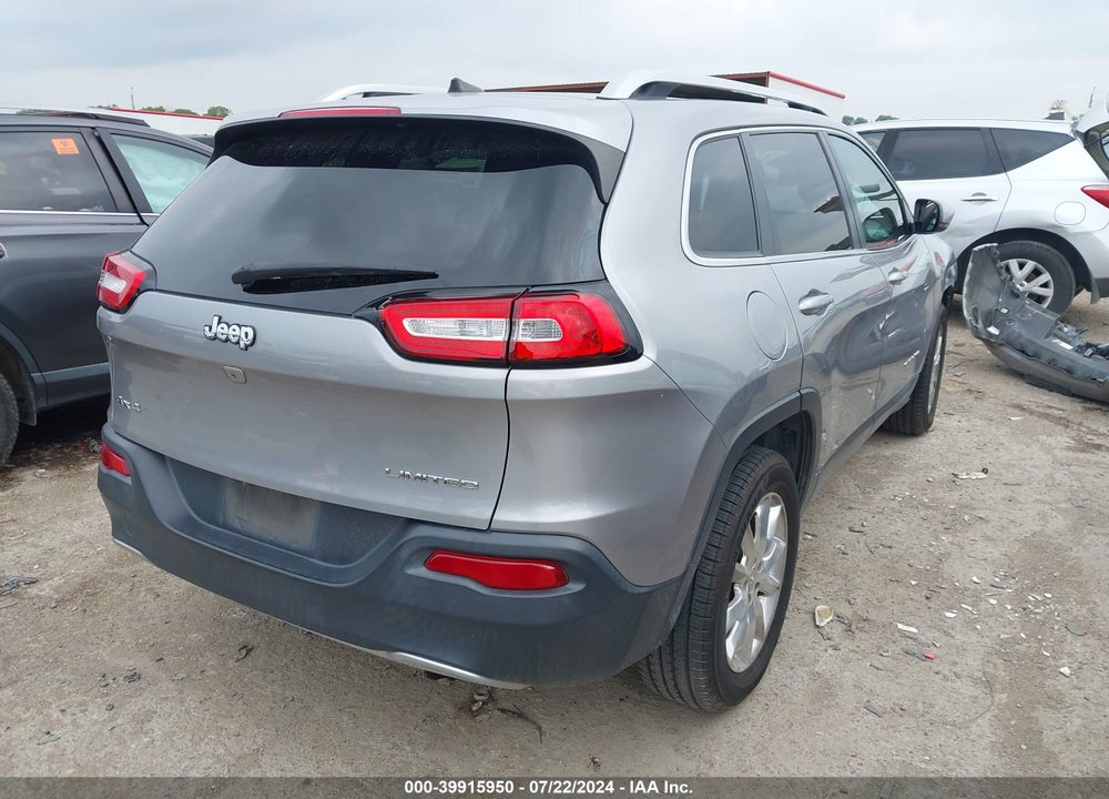 2016 JEEP CHEROKEE LIMITED VIN: 1C4PJMDB7GW213632