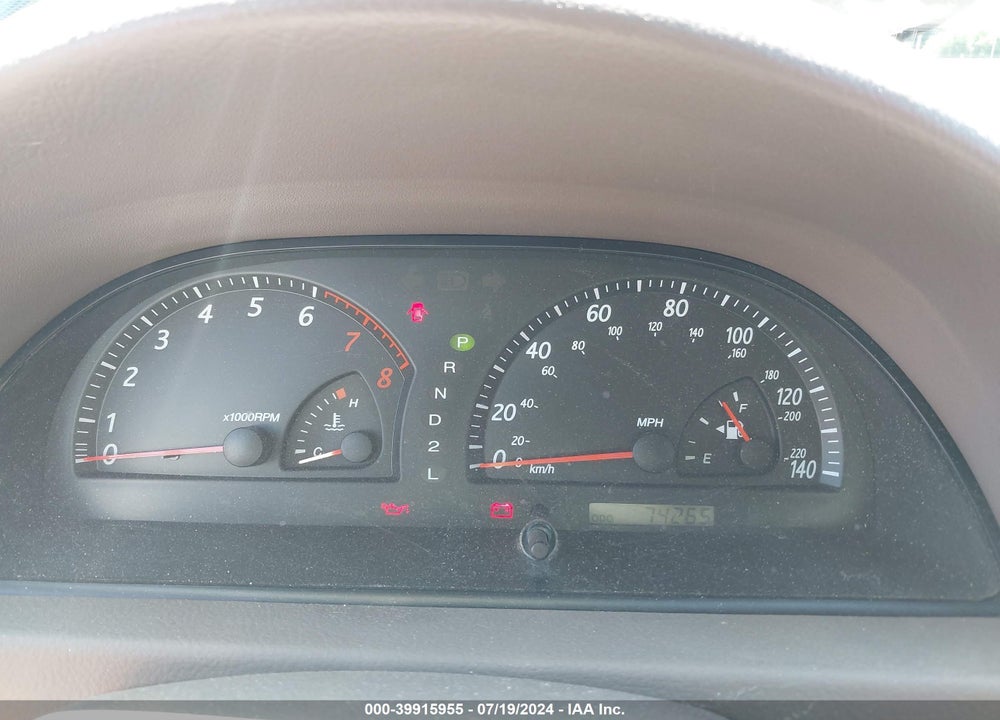 2002 TOYOTA CAMRY XLE VIN: 4T1BE32K02U062841