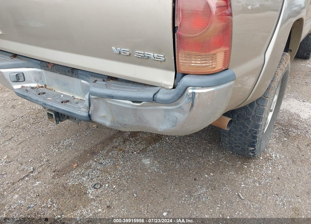 2005 TOYOTA TACOMA BASE V6 VIN: 5TEUU42N35Z020238