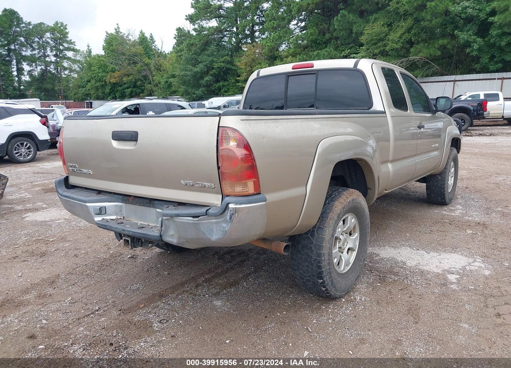 2005 TOYOTA TACOMA BASE V6 VIN: 5TEUU42N35Z020238