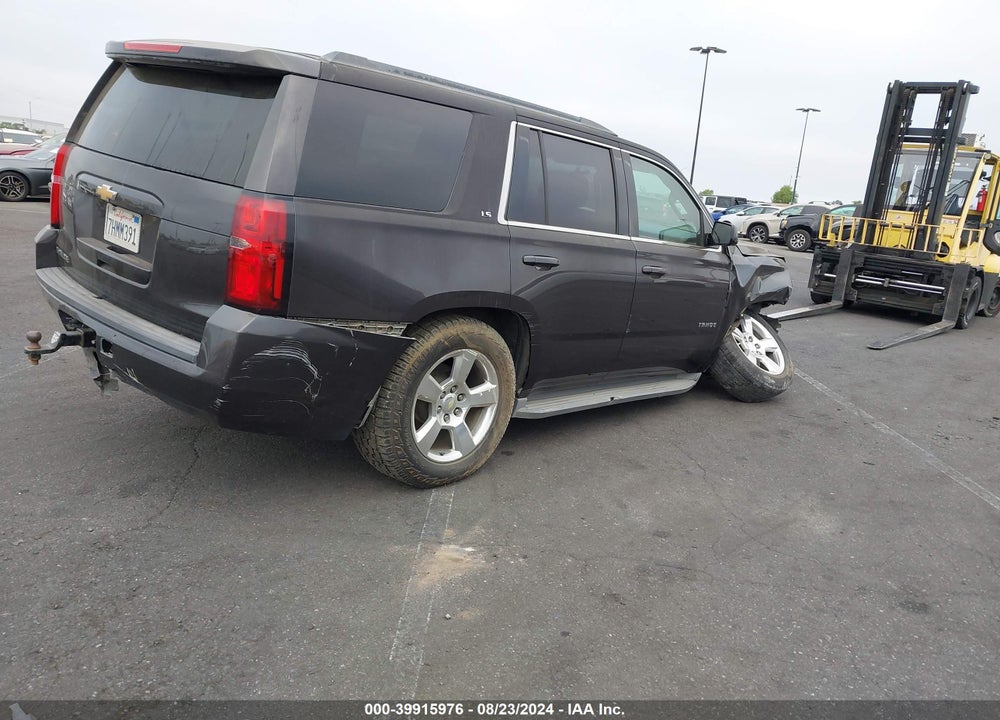 2015 CHEVROLET TAHOE LS VIN: 1GNSCAKC5FR299199