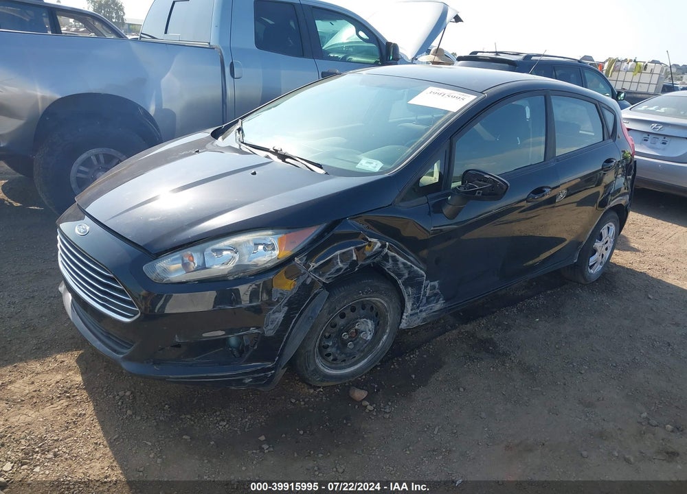 2016 FORD FIESTA S VIN: 3FADP4TJ7GM105964