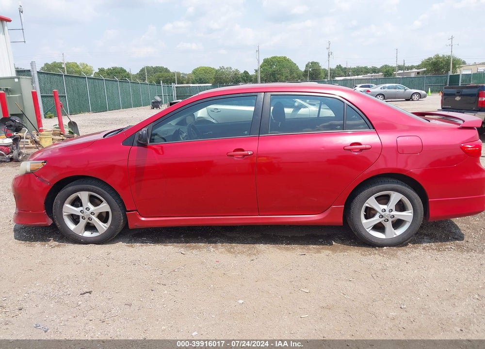 2011 TOYOTA COROLLA S VIN: 2T1BU4EE7BC664569