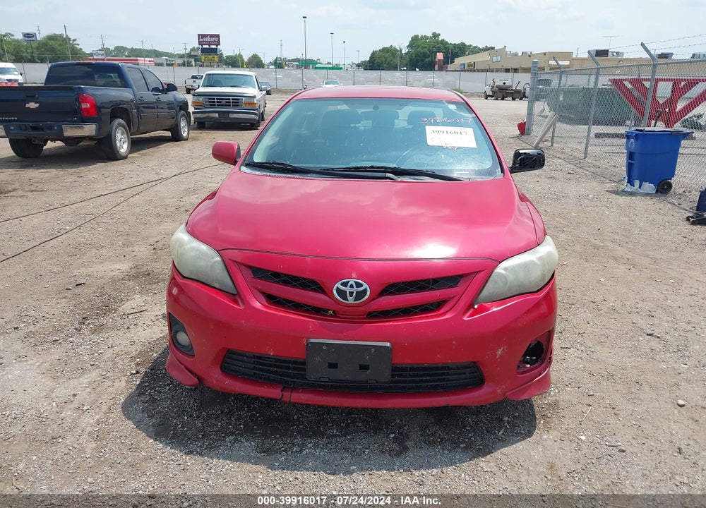 2011 TOYOTA COROLLA S VIN: 2T1BU4EE7BC664569