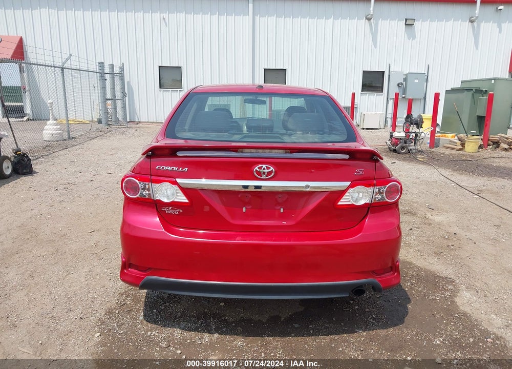 2011 TOYOTA COROLLA S VIN: 2T1BU4EE7BC664569