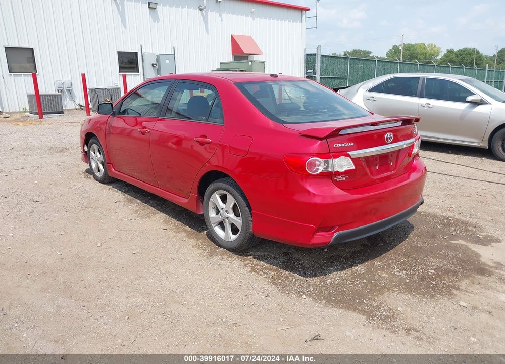 2011 TOYOTA COROLLA S VIN: 2T1BU4EE7BC664569