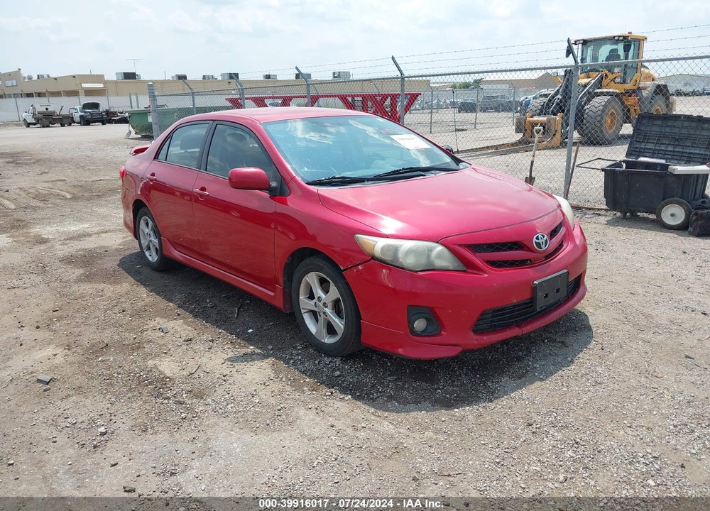 2011 TOYOTA COROLLA S VIN: 2T1BU4EE7BC664569