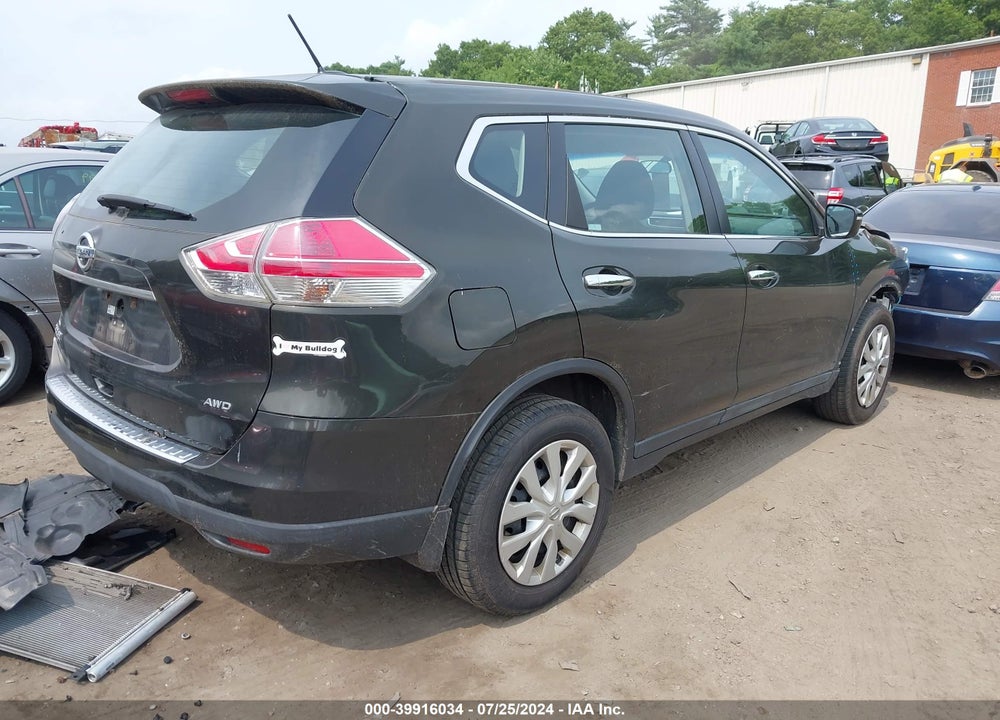 2015 NISSAN ROGUE S VIN: 5N1AT2MV1FC843947