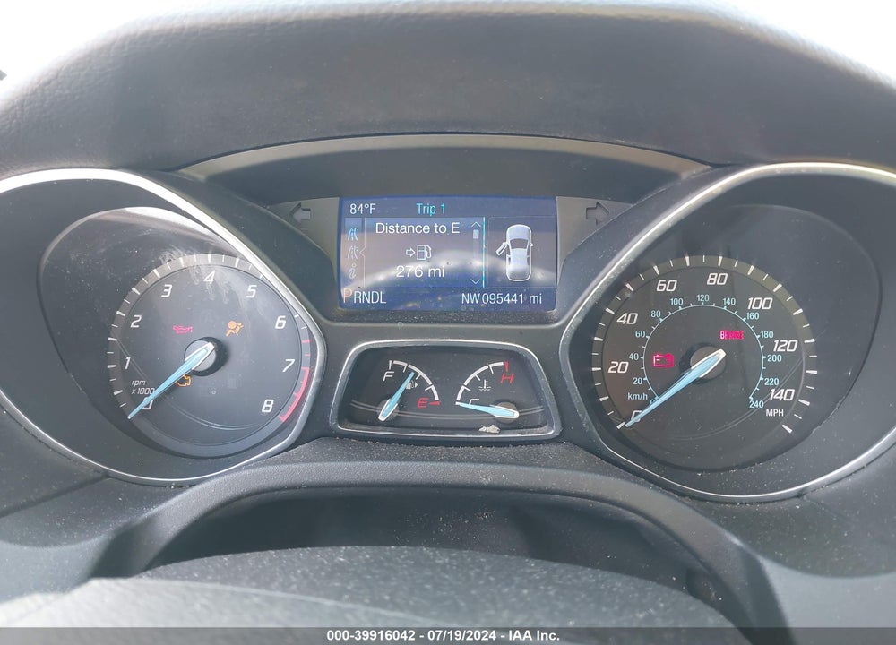 2013 FORD FOCUS SE VIN: 1FADP3F20DL258441