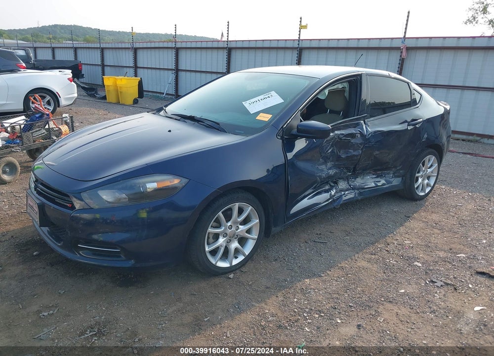 2014 DODGE DART SXT VIN: 1C3CDFBB9ED732635