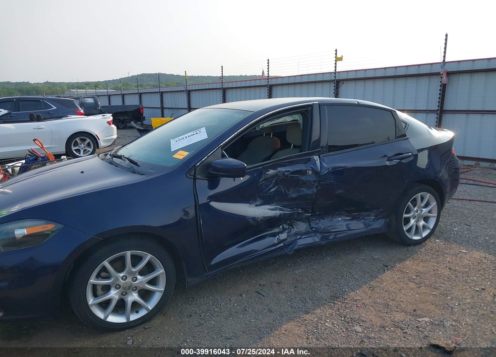 2014 DODGE DART SXT VIN: 1C3CDFBB9ED732635