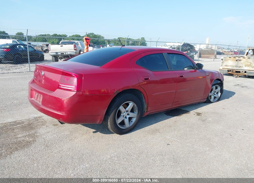 2008 DODGE CHARGER VIN: 2B3LA43GX8H182227