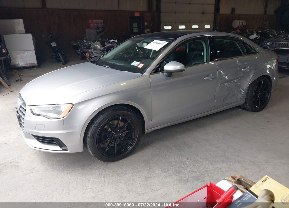 2015 AUDI A3 2.0T PREMIUM VIN: WAUBFGFF3F1129295