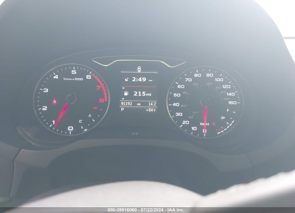 2015 AUDI A3 2.0T PREMIUM VIN: WAUBFGFF3F1129295