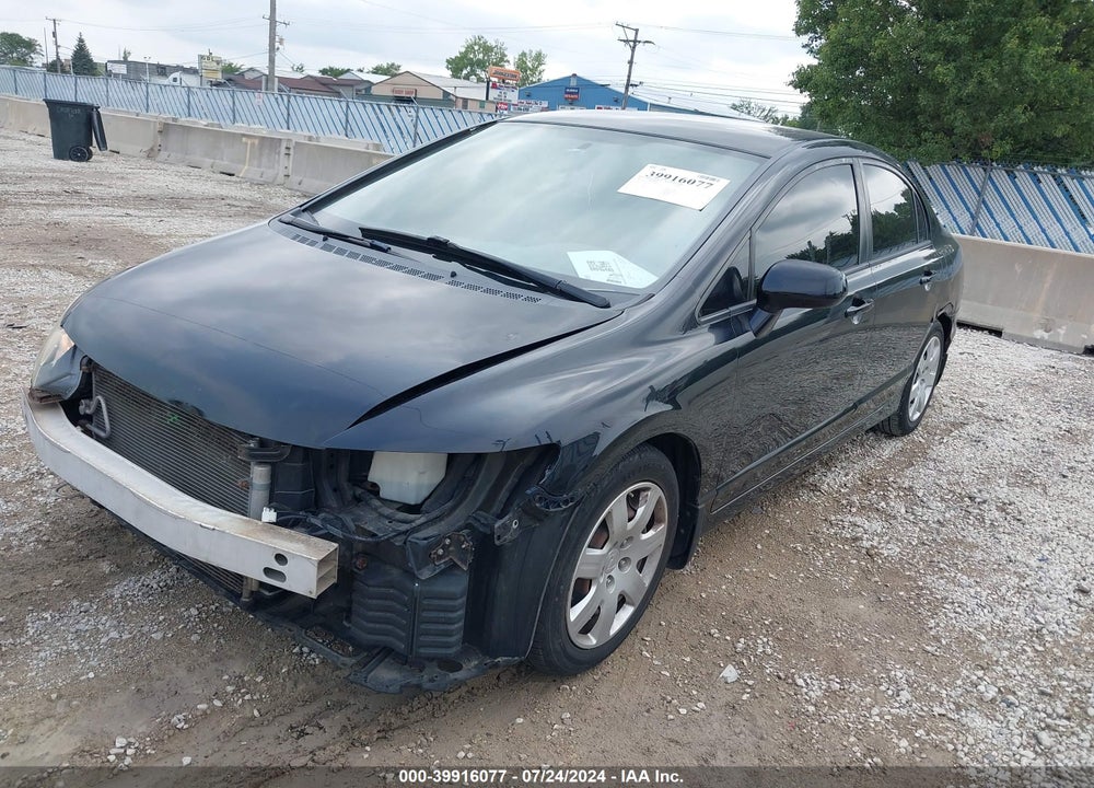 2008 HONDA CIVIC SDN LX VIN: 1HGFA16518L075396
