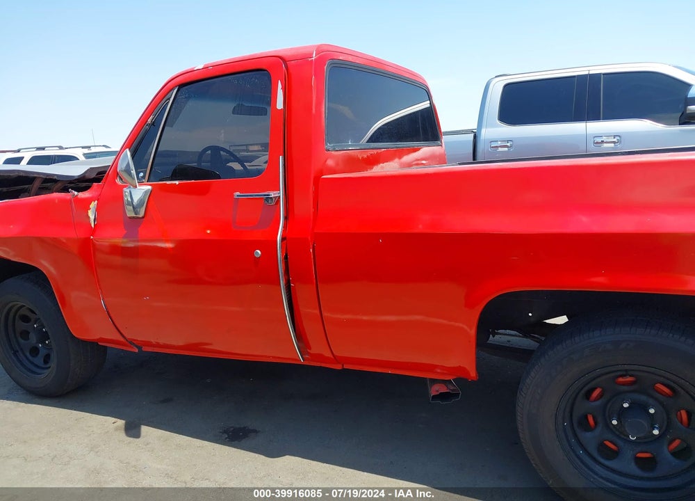 1973 CHEV C10 CAB & CHASSIS VIN: 1703CCM109247