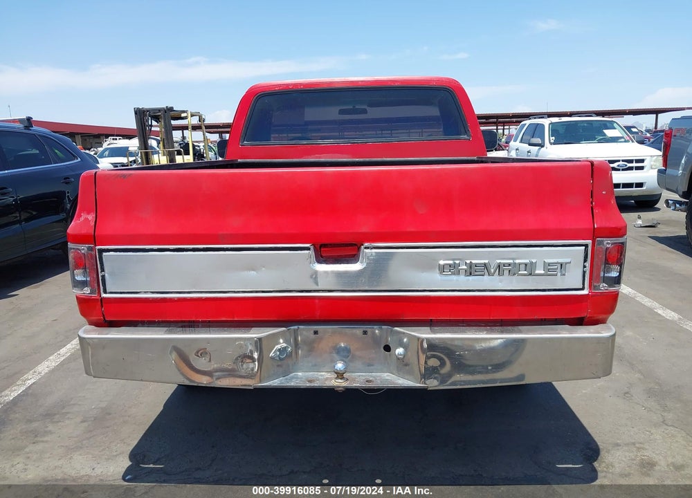 1973 CHEV C10 CAB & CHASSIS VIN: 1703CCM109247
