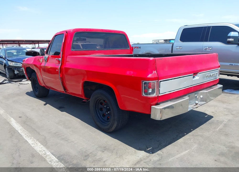 1973 CHEV C10 CAB & CHASSIS VIN: 1703CCM109247