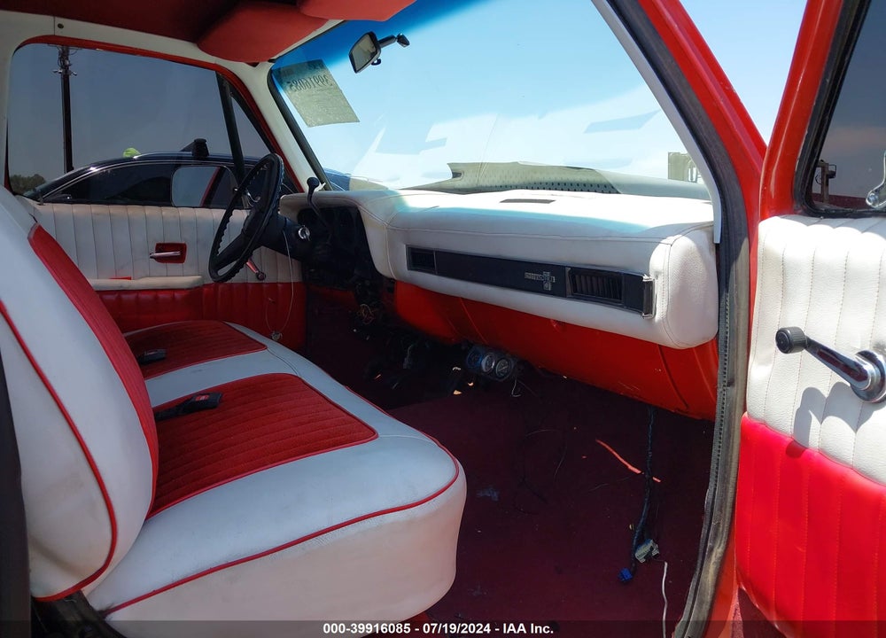 1973 CHEV C10 CAB & CHASSIS VIN: 1703CCM109247
