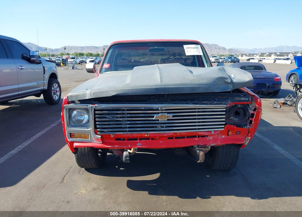 1973 CHEV C10 CAB & CHASSIS VIN: 1703CCM109247
