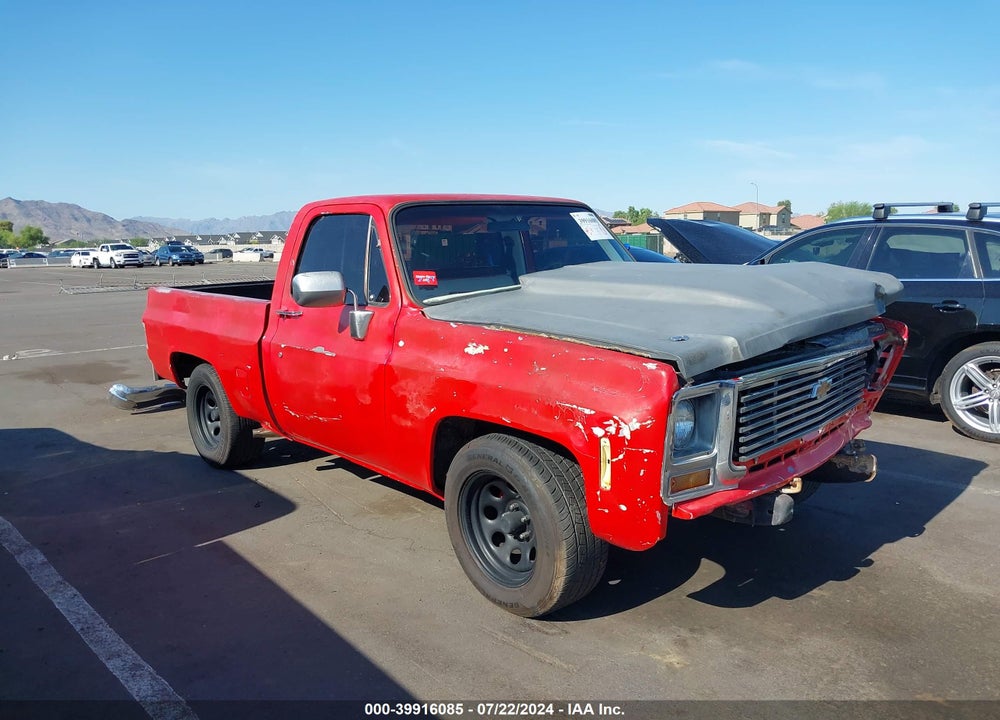 1973 CHEV C10 CAB & CHASSIS VIN: 1703CCM109247