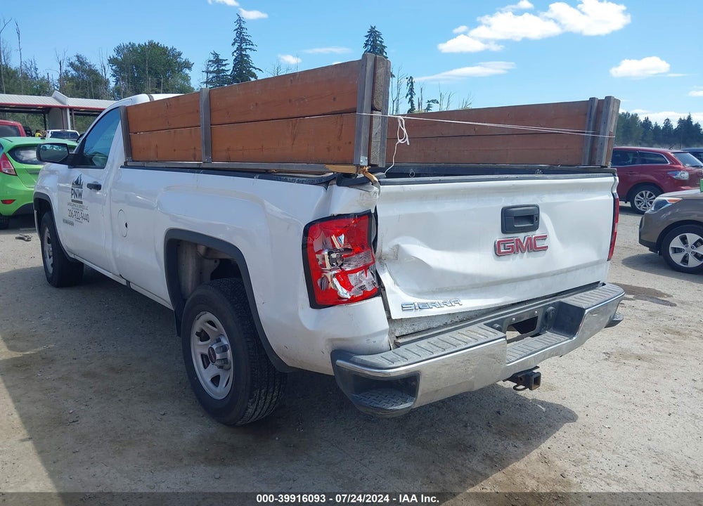 2018 GMC SIERRA 1500 VIN: 1GTN1LEC7JZ903167