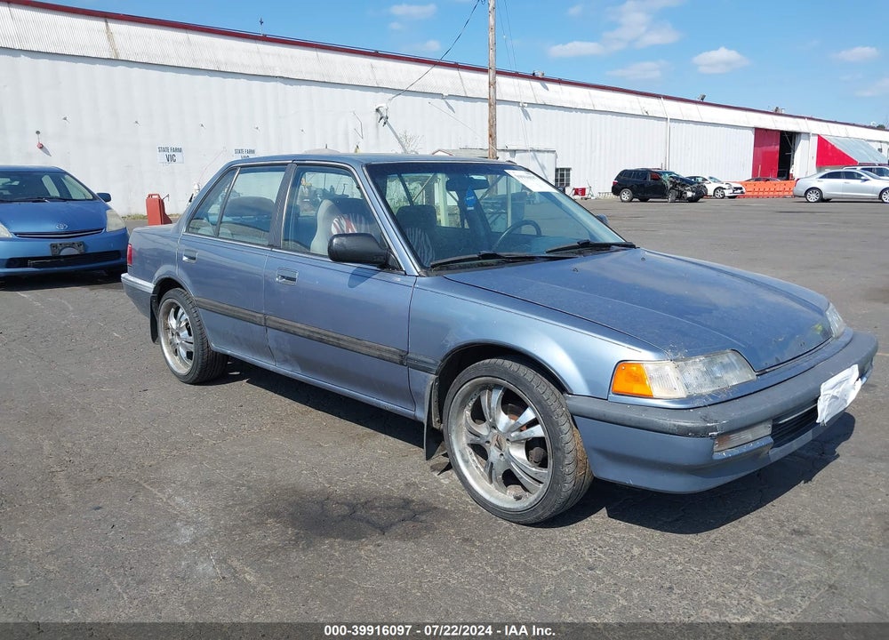 1988 HONDA CIVIC LX VIN: 1HGED3658JA075766