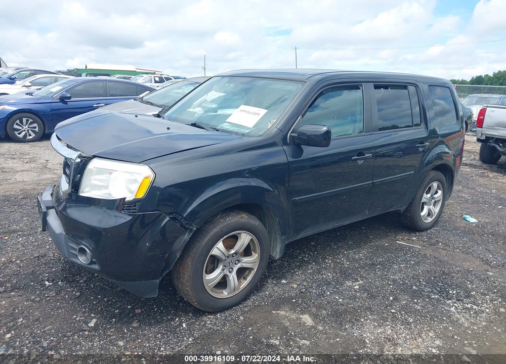 2014 HONDA PILOT EX VIN: 5FNYF4H4XEB031720