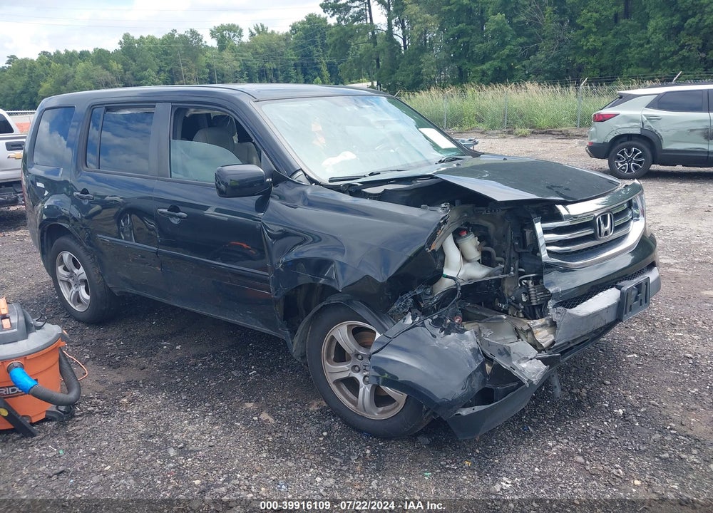 2014 HONDA PILOT EX VIN: 5FNYF4H4XEB031720