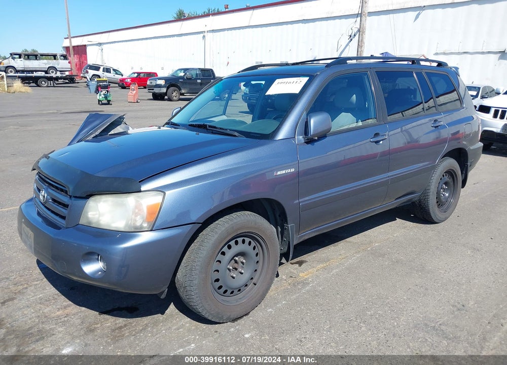 2004 TOYOTA HIGHLANDER LIMITED V6 VIN: JTEDP21A540027857