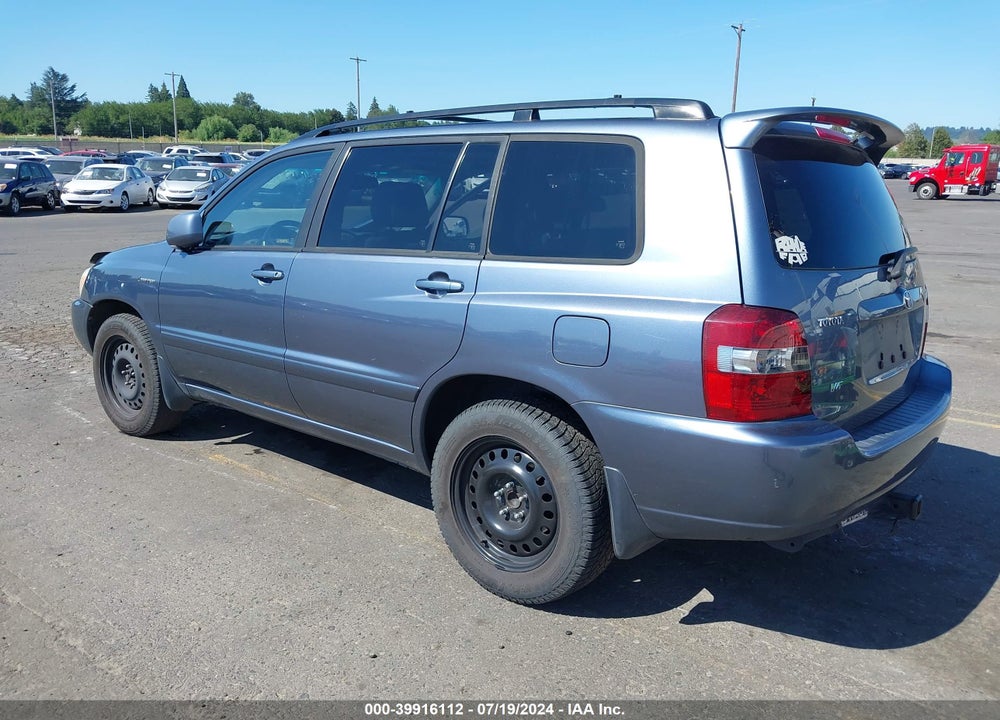 2004 TOYOTA HIGHLANDER LIMITED V6 VIN: JTEDP21A540027857