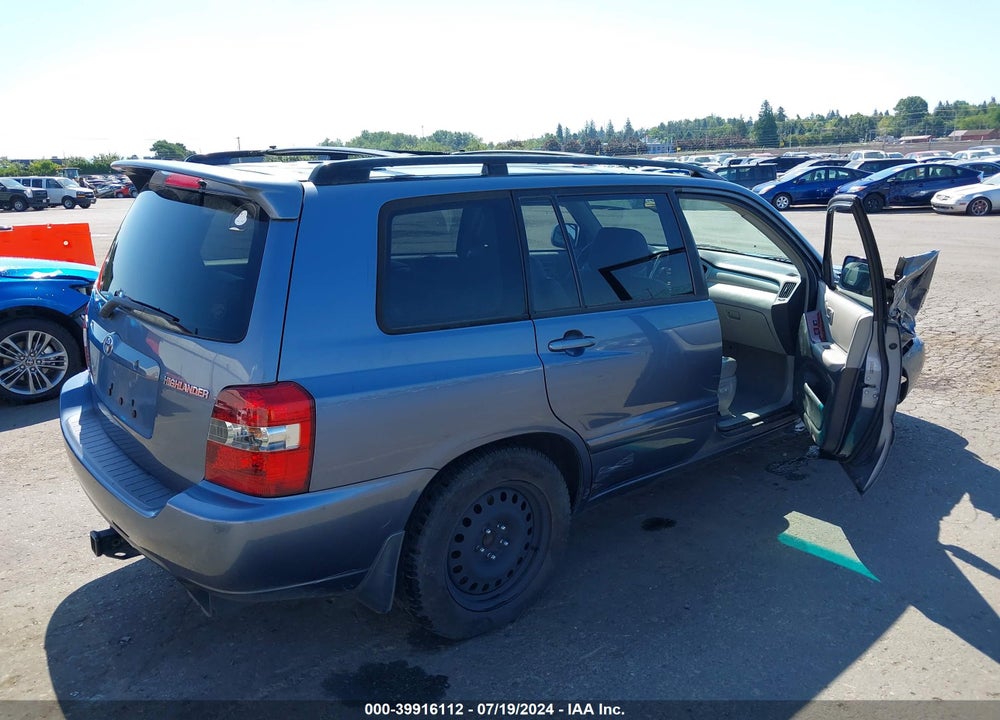 2004 TOYOTA HIGHLANDER LIMITED V6 VIN: JTEDP21A540027857