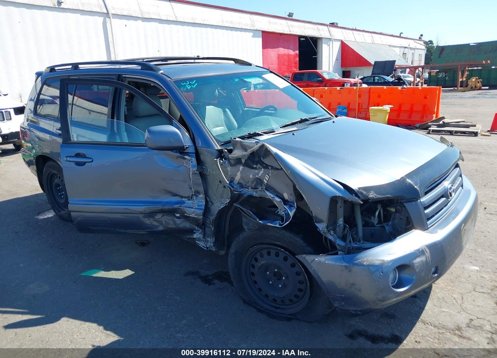 2004 TOYOTA HIGHLANDER LIMITED V6 VIN: JTEDP21A540027857