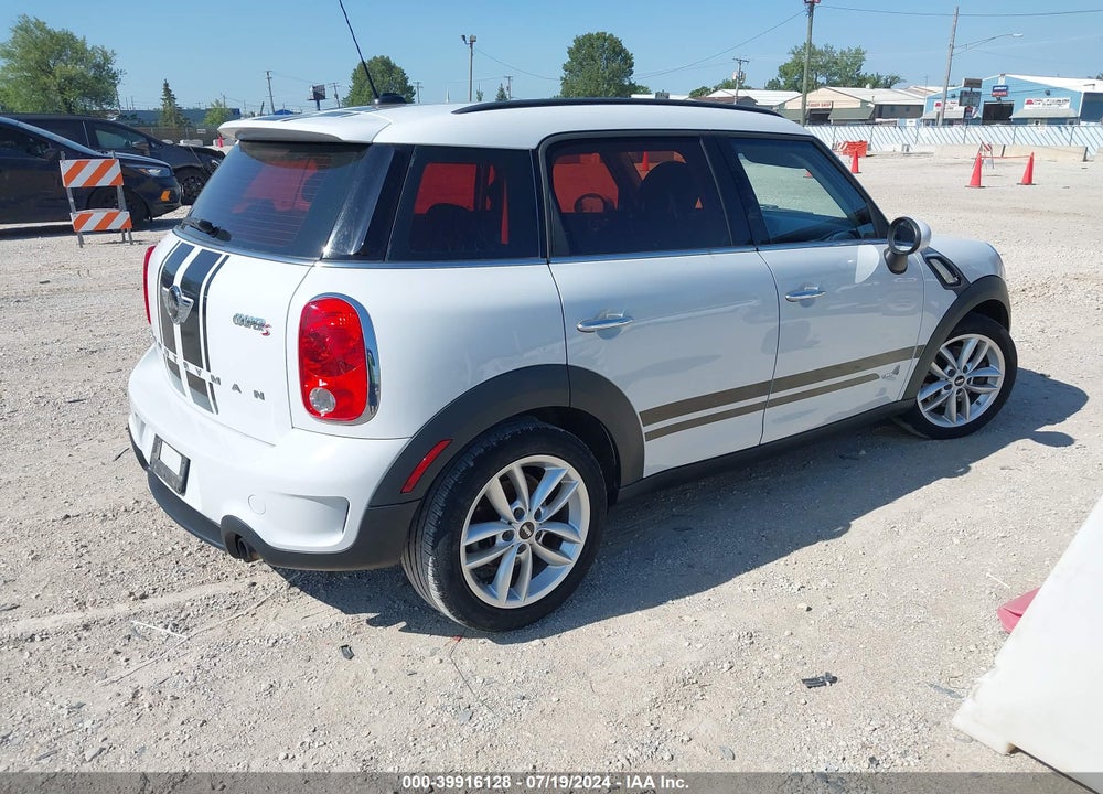2014 MINI COUNTRYMAN COOPER S VIN: WMWZC5C59EWP39825