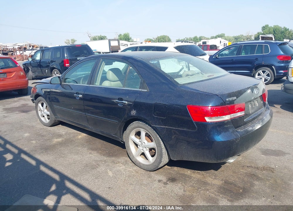 2006 HYUNDAI SONATA GLS V6/LX V6 VIN: 5NPEU46F16H097119