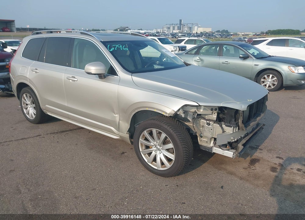 2016 VOLVO XC90 T6 MOMENTUM VIN: YV4A22PK1G1058444
