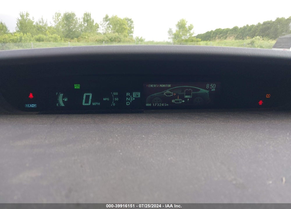 2012 TOYOTA PRIUS FIVE VIN: JTDKN3DU6C1525510