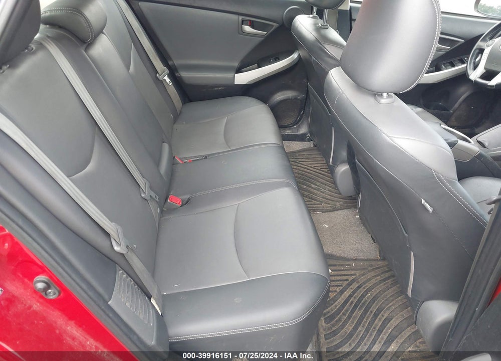 2012 TOYOTA PRIUS FIVE VIN: JTDKN3DU6C1525510