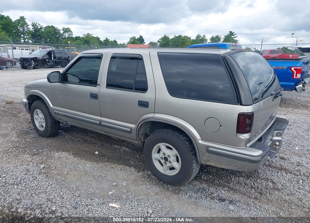 1999 CHEVROLET BLAZER LS VIN: 1GNDT13W7X2193316