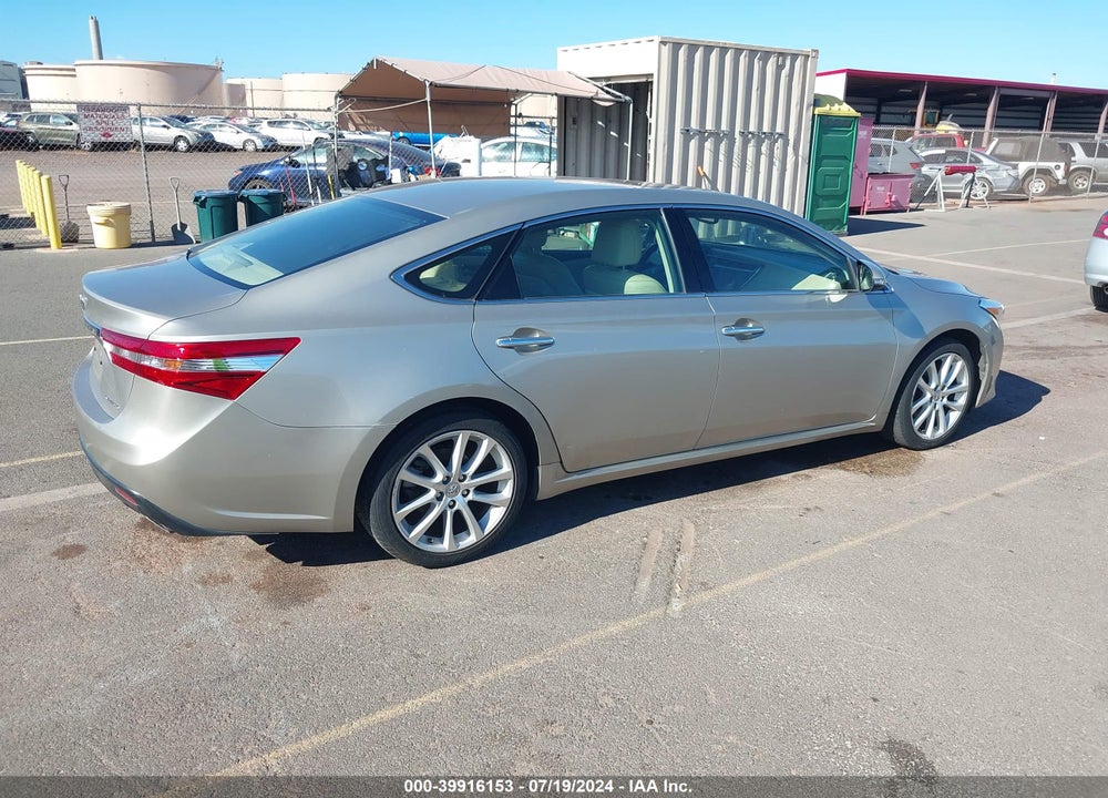 2014 TOYOTA AVALON LIMITED/XLE/XLE PREMIUM/XLE TOURING VIN: 4T1BK1EB7EU123986