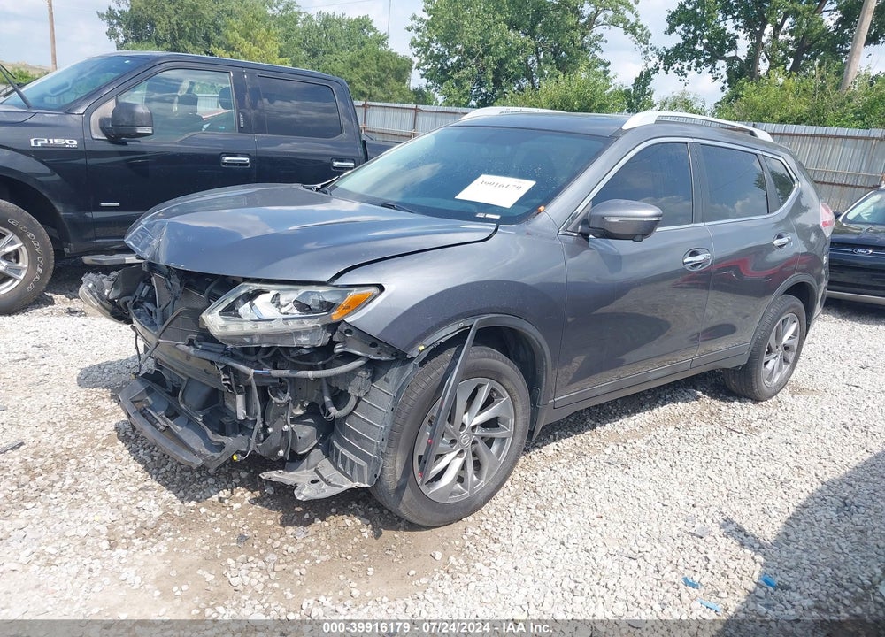 2015 NISSAN ROGUE SL VIN: 5N1AT2MV5FC808621