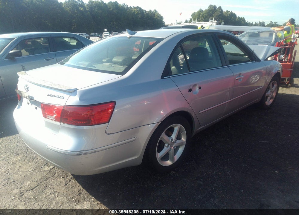 2010 HYUNDAI SONATA SE VIN: 5NPEU4AC7AH626286