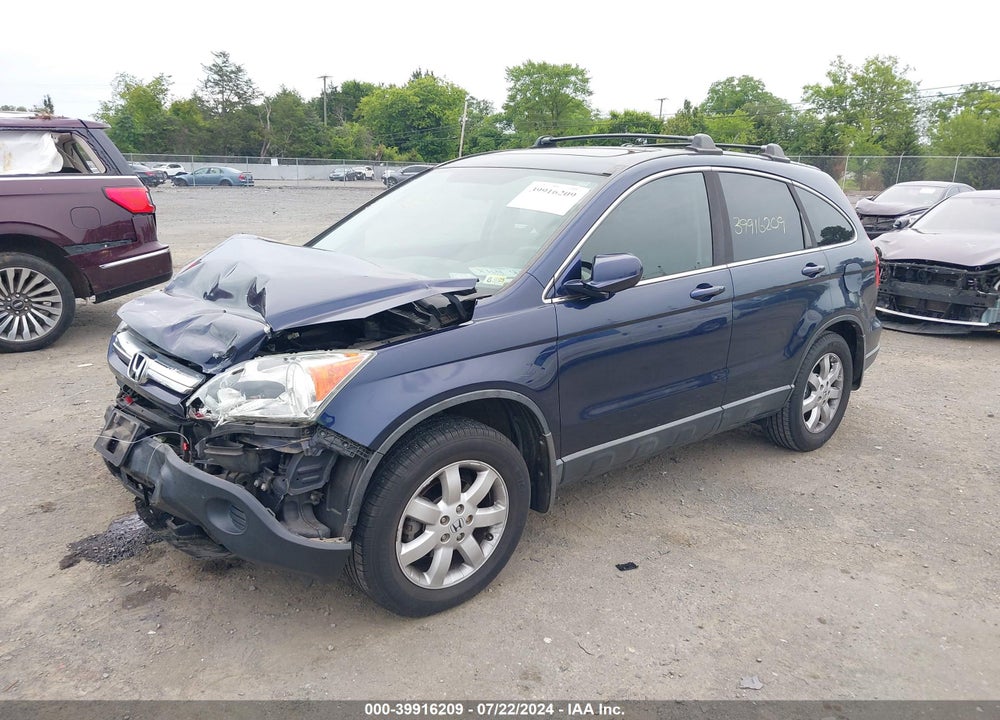 2007 HONDA CR-V EX-L VIN: 5J6RE48797L010790