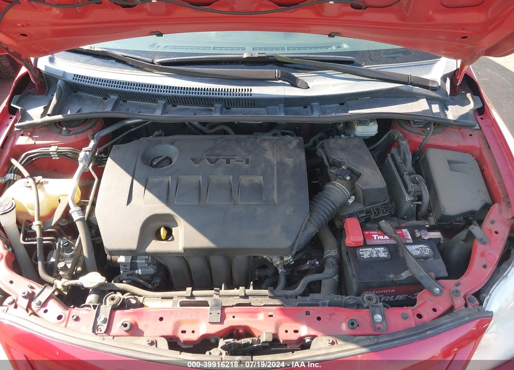 2012 TOYOTA COROLLA LE VIN: 2T1BU4EE4CC824909